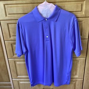 Greg Norman men's golf shirt size M. Purple